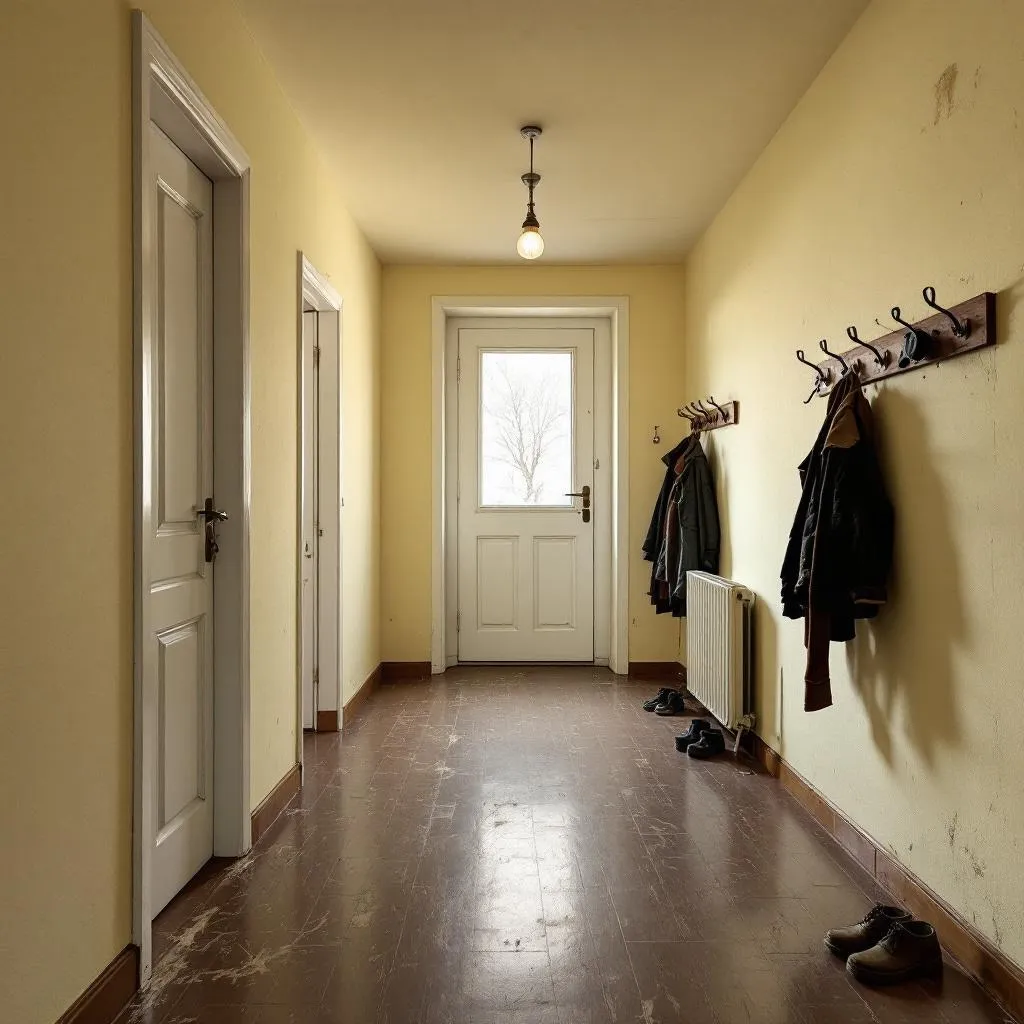 Flur — Zustand vor der Standardrenovierung