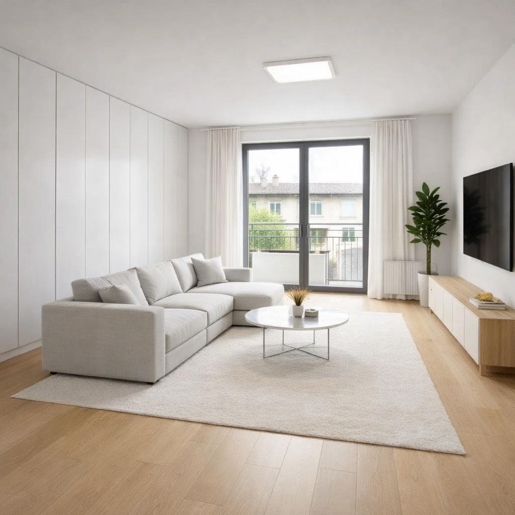 Wohnbereich — Zustand nach der Standardrenovierung