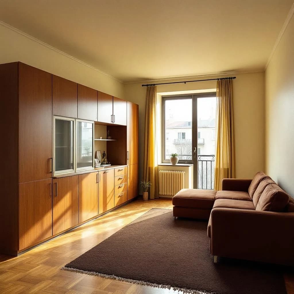 Wohnbereich — Zustand vor der Standardrenovierung